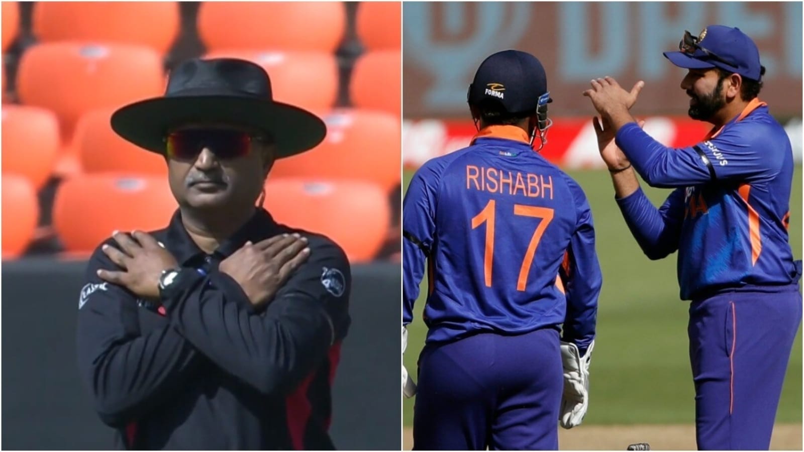 'Looked like Rohit took review only because this umpire gave the ...