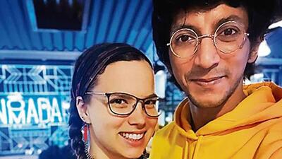 Actor Anshuman Jha has been dating Sierra for many years now. Actor Anshuman Jha has been dating Sierra for many years now.