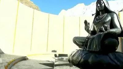 Prime Minister Narendra Modi inaugurated a12-foot statue of Shankaracharya at the Kedarnath Temple in Uttarakhand on November 5 last year. (File Photo/PTI) Prime Minister Narendra Modi inaugurated a12-foot statue of Shankaracharya at the Kedarnath Temple in Uttarakhand on November 5 last year. (File Photo/PTI)
