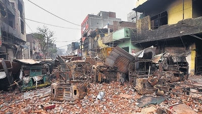 The riots northeast Delhi left at least 53 people dead. (Amal KS/HT File)