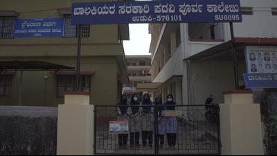 The hijab row which spread to more colleges in Karnataka on Tuesday, took a violent turn on many campuses across the state. The hijab row which spread to more colleges in Karnataka on Tuesday, took a violent turn on many campuses across the state.