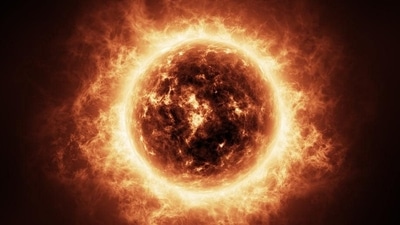 Solar flare are powerful bursts of radiation from the Sun. (Representative image) Solar flare are powerful bursts of radiation from the Sun. (Representative image)