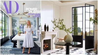 Glimpses of Gwyneth Paltrow's home. Glimpses of Gwyneth Paltrow's home.