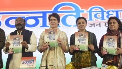 UP election: Congress announces Godhan Nyay Yojana, free treatment of ₹10 lakh in manifesto UP election: Congress announces Godhan Nyay Yojana, free treatment of ₹10 lakh in manifesto