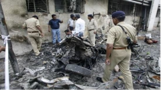 Blast outside Ahmedabad Civil Hospital (File Photo/AFP)