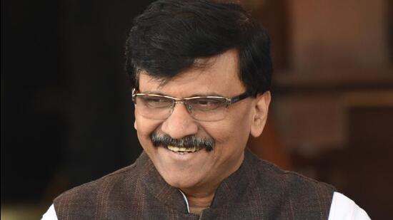 Shiv Sena Rajya Sabha Member of Parliament Sanjay Raut (HT PHOTO)