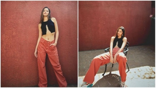 Ananya Panday is currently busy with the promotions of her upcoming film Gehraiyaan. The actor is on a spree of dropping major fashion cues with each and every post she makes of her fashionable attires. A day back, Ananya shared a slew of pictures of her recent look and it is making us drool.(Instagram/@ananyapanday)