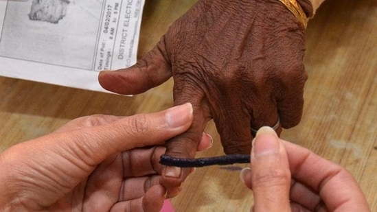 Of the nine Uttar Pradesh districts going to polls in the first phase today, six have a share of Muslim population which is higher than the state average. (HT File Photo)