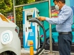 As per the policy, aggregators and delivery services will have to ensure that 10% of all new two-wheelers and 5% of four-wheelers added to their fleet are electric within three months of implementation of the policy. (Shutterstock) As per the policy, aggregators and delivery services will have to ensure that 10% of all new two-wheelers and 5% of four-wheelers added to their fleet are electric within three months of implementation of the policy. (Shutterstock)