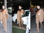 On Wednesday, actor Nora Fatehi was spotted wearing a pair of pointed toe sandals.&nbsp;