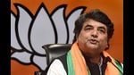 Former Congress leader RPN Singh joins BJP at party office in New Delhi, Tuesday. (PTI)