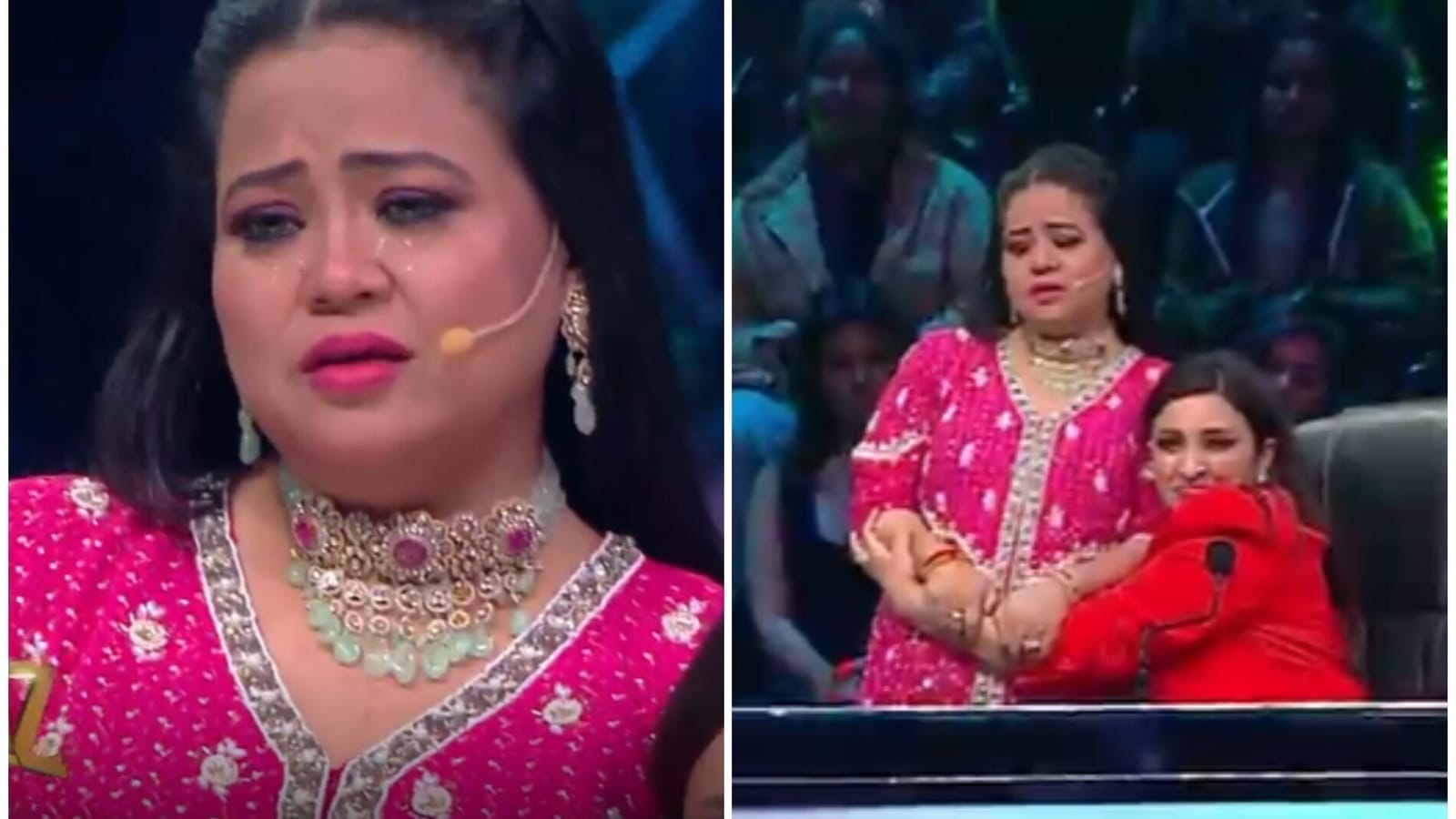 Bharti gets hug from Parineeti as Hunarbaaz performance makes her cry ...