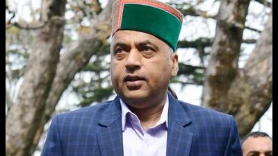 Himachal Pradesh chief minister Jai Ram Thakur on Thursday addressed an election rally in Mukerian in favour of BJP candidate Jangi Lal Mahajan.
