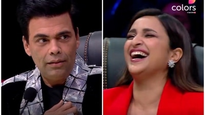 Karan Johar recalled an embarrassing story from the K3G shoot in Egypt that left Parineeti Chopra in splits. Karan Johar recalled an embarrassing story from the K3G shoot in Egypt that left Parineeti Chopra in splits.