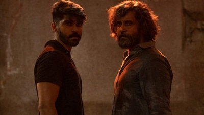 Mahaan review: Vikram with his son Dhruv.&nbsp;