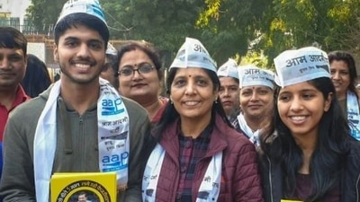 Arvind Kejriwal's wife and daughter will be campaigning for Bhagwant Mann in Punjab on Friday.&nbsp;