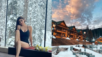 Mouni Roy has shared pictures from her honeymoon destination in Gulmarg.&nbsp;