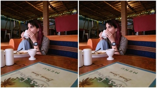 Kirti captioned her pictures with her travel destination – Goa.(Instagram/@iamkirtikulhari)
