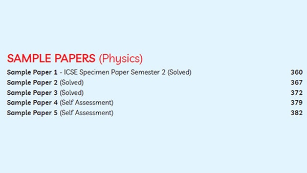 Big Update: ICSE Extra Sample Papers uploaded for Class 10 Semester 2 ...