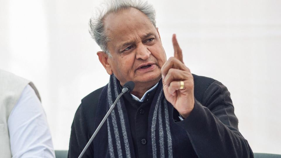Rajasthan chief minister Ashok Gehlot. (PTI)