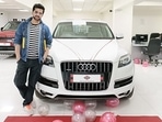 Raqesh Bapat buys a new car. Raqesh Bapat buys a new car.
