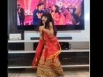 A little girl’s dance to the title track of the film Badhaai Do has captured people’s attention.(tania_and_sony/Instagram) A little girl’s dance to the title track of the film Badhaai Do has captured people’s attention.(tania_and_sony/Instagram)