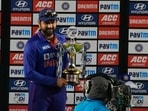 India's captain Rohit Sharma&nbsp;(AP)