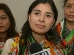 Navjot Singh Sidhu's daughter Rabia Kaur.(ANI Photo)