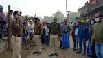 Police investigate the suspected hooch deaths in Nalanda district on January 15. (ANI) Police investigate the suspected hooch deaths in Nalanda district on January 15. (ANI)