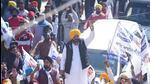 Punjab AAP chief Bhagwant Mann campaigned at several places in Amritsar on Friday. (HT Photo)