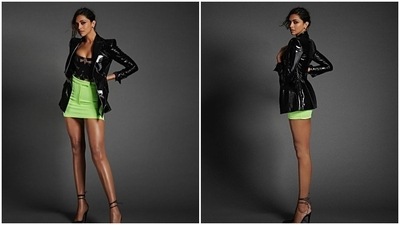 Throughout the promotions of Gehraiyaan, Deepika Padukone has managed to grab eyeballs and impress the fashion police with all her stylish fits and the credit goes to her stylist Shaleena Nathani. In her earlier stills, the Tamasha actor dropped jaws as she wore this stylish attire from the international brand Alex Perry. (Instagram/@shaleenanathani) Throughout the promotions of Gehraiyaan, Deepika Padukone has managed to grab eyeballs and impress the fashion police with all her stylish fits and the credit goes to her stylist Shaleena Nathani. In her earlier stills, the Tamasha actor dropped jaws as she wore this stylish attire from the international brand Alex Perry. (Instagram/@shaleenanathani)