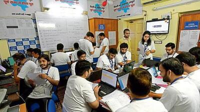 A team of dedicated technocrats and volunteers of AAP are running these war rooms. At each war room, around 20-25 volunteers are working tirelessly to give a push to the party candidates campaign in Uttar Pradesh’s poll arena, both on social media and on the ground. (File photo) A team of dedicated technocrats and volunteers of AAP are running these war rooms. At each war room, around 20-25 volunteers are working tirelessly to give a push to the party candidates campaign in Uttar Pradesh’s poll arena, both on social media and on the ground. (File photo)