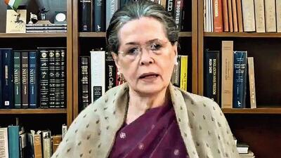 Congress interim president Sonia Gandhi. (ANI) Congress interim president Sonia Gandhi. (ANI)