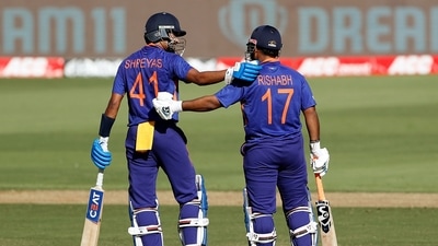 Ahmedabad, Feb 11 (ANI): India's Shreyas Iyer and Rishabh Pant during the 3rd ODI match between India and West Indies, at Narendra Modi Stadium in Ahmedabad on Friday. (ANI Photo) (ANI) Ahmedabad, Feb 11 (ANI): India's Shreyas Iyer and Rishabh Pant during the 3rd ODI match between India and West Indies, at Narendra Modi Stadium in Ahmedabad on Friday. (ANI Photo) (ANI)
