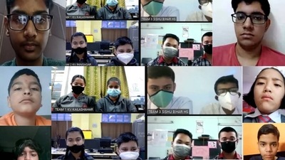 Fit India Quiz: Students collage Fit India Quiz: Students collage
