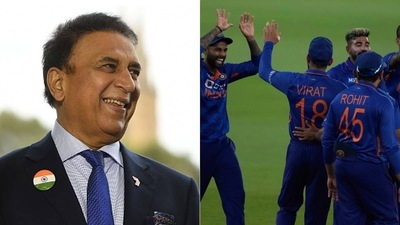 Sunil Gavaskar; Indian cricket team