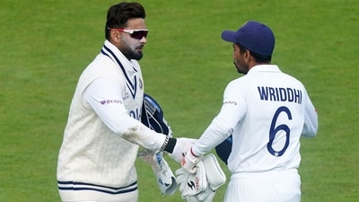 Rishabh Pant (L) and Wriddhiman Saha. (Getty) Rishabh Pant (L) and Wriddhiman Saha. (Getty)