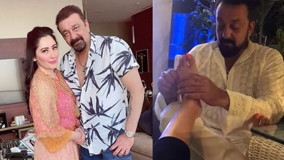 Maanayata Dutt has shared a video on their 14th wedding anniversary.&nbsp;