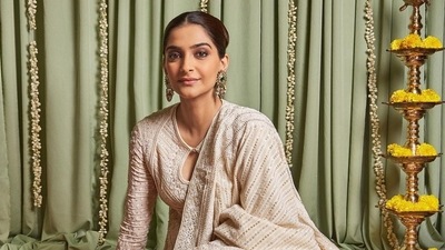 Sonam Kapoor reacted to the ongoing hijab row in Karnataka.