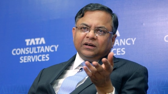 N. Chandrasekaran, chairman of Tata group.(MINT_PRINT)