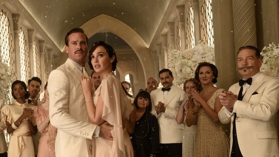 Death on the Nile movie review: Gal Gadot, Armie Hammer and Kenneth Branagh in the film. Death on the Nile movie review: Gal Gadot, Armie Hammer and Kenneth Branagh in the film.