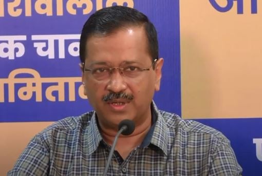 Delhi chief minister and Aam Aadmi Party (AAP) national convener Arvind Kejriwal. (Screengrab)