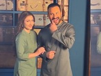 Snippets from Soha Ali Khan and brother Saif Ali Khan's funny BTS video.