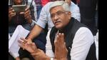 BJP in-charge for Punjab Gajendra Shekhawat said Ludhiana MP Ravneet Bittu’s threats also vindicated BJP’s stand that the Prime Minister’s Ferozepur rally was also disrupted according to a proper plan by the Congress government. (HT File Photo)