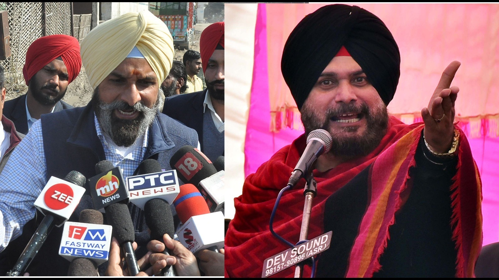 Punjab Polls: High Stakes Keep Sidhu, Majithia Confined To Their 