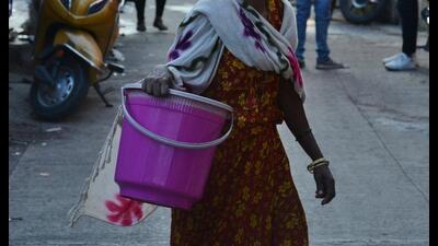Senior citizen’s death brings water problems in Bhiwandi to fore again. (Senior citizen’s death brings water problems in Bhiwandi to fore again.)
