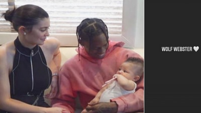 Kylie Jenner reveals the name of her son. Kylie Jenner reveals the name of her son.