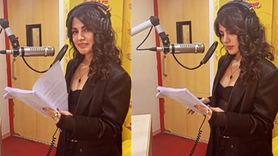 Rhea Chakraborty returns to work. Rhea Chakraborty returns to work.