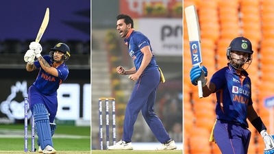 Ishan Kishan, Deepak Chahar and Shreyas emerged as top buys on opening day. (Getty/BCCI) Ishan Kishan, Deepak Chahar and Shreyas emerged as top buys on opening day. (Getty/BCCI)