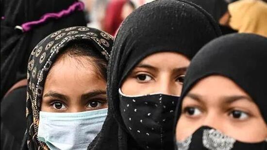 India’ external affairs ministry rejected criticism by foreign countries over the hijab row as ‘motivated comments’ on internal matters. (AFP)